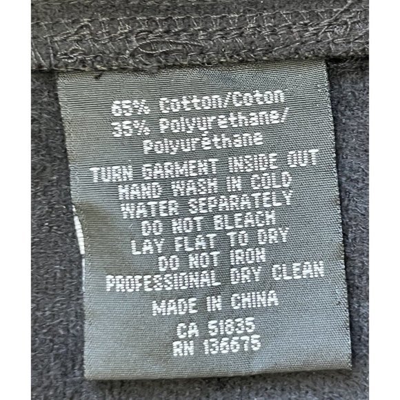 Jacket Cardigan Blazer  faux leather‎ NWT black Small Orly S Lightweight - Picture 11 of 12